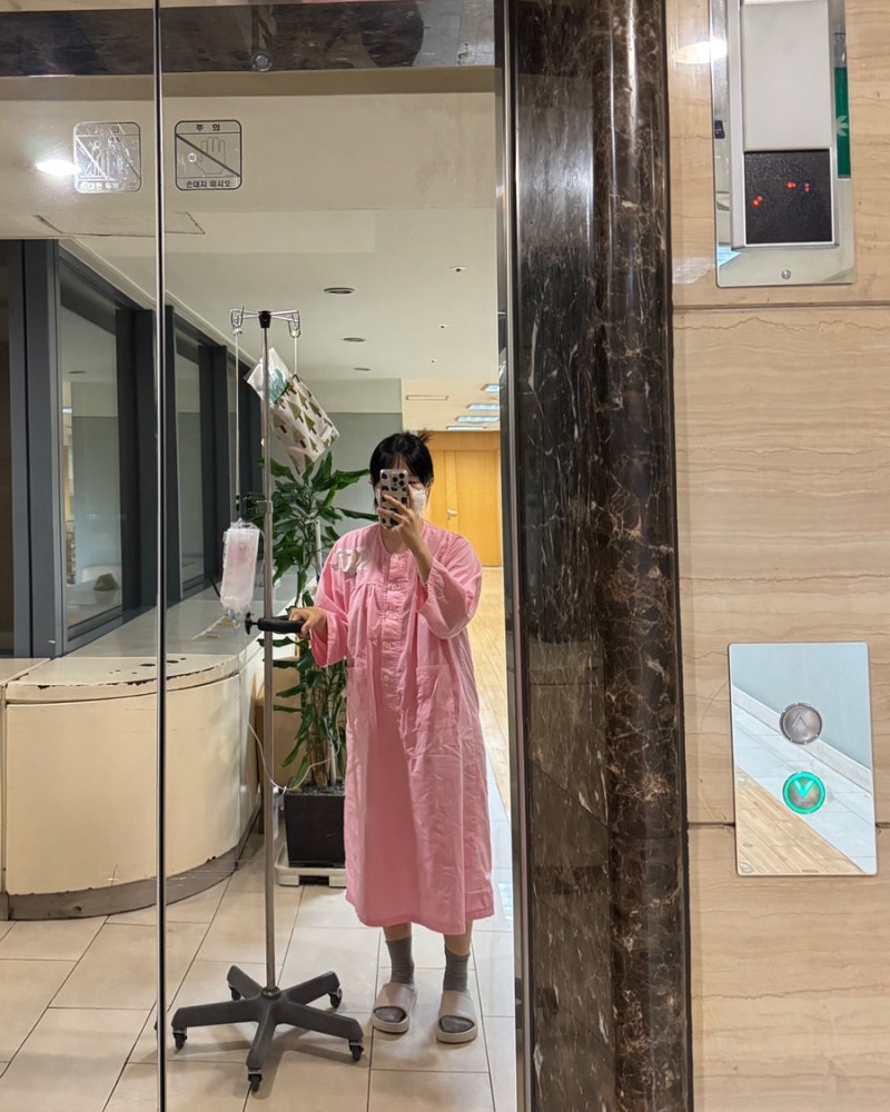 [출산기록] 제왕절개 수술 2&3일차, 1인실이동/소변줄제거/신생아실 면회/무통주사제거/모유....