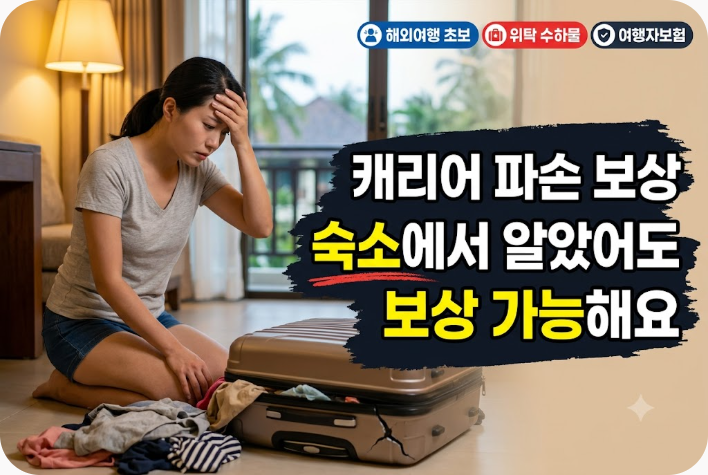 캐리어 파손 보상 받으려면 공항 떠나기 전에 챙겨야 할 것