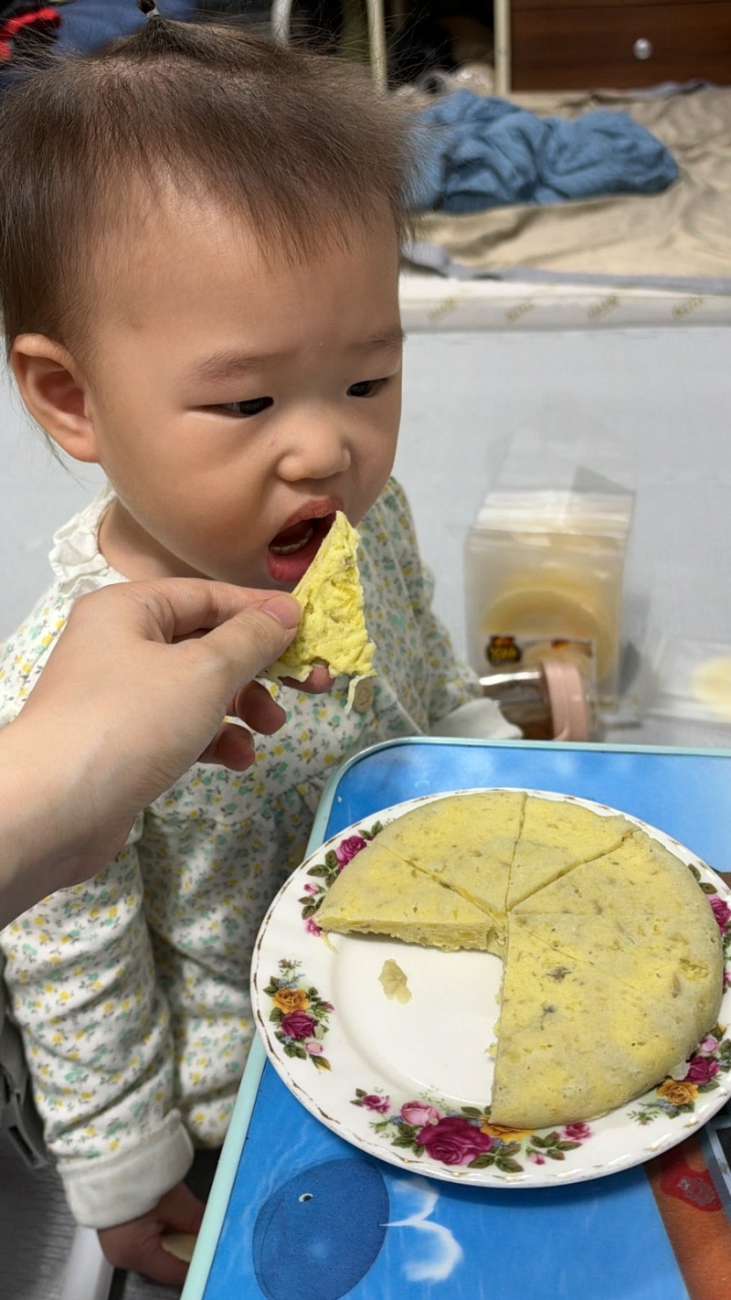 모윰 이유식 찜기 촉촉한 아기 간식 만들기, 실리콘 찜기 후기