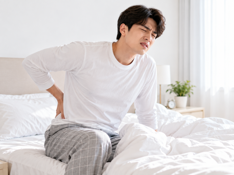 아침마다 허리가 뻣뻣하다면 강직성 척추염 증상 확인 필요!
