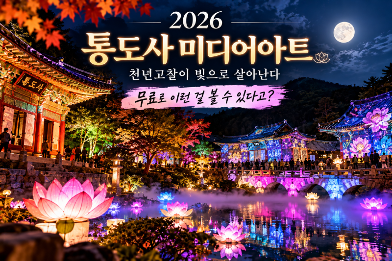 2026 통도사 미디어아트 무료라고? 주말 방문 후기·주차·VR 체험까지 총정리