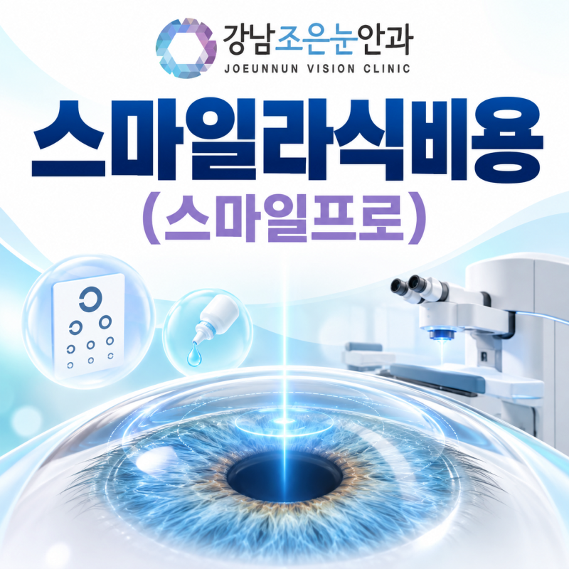 스마일라식비용과 스마일프로, 금액이 나뉘는 기준부터 확인 순서까지