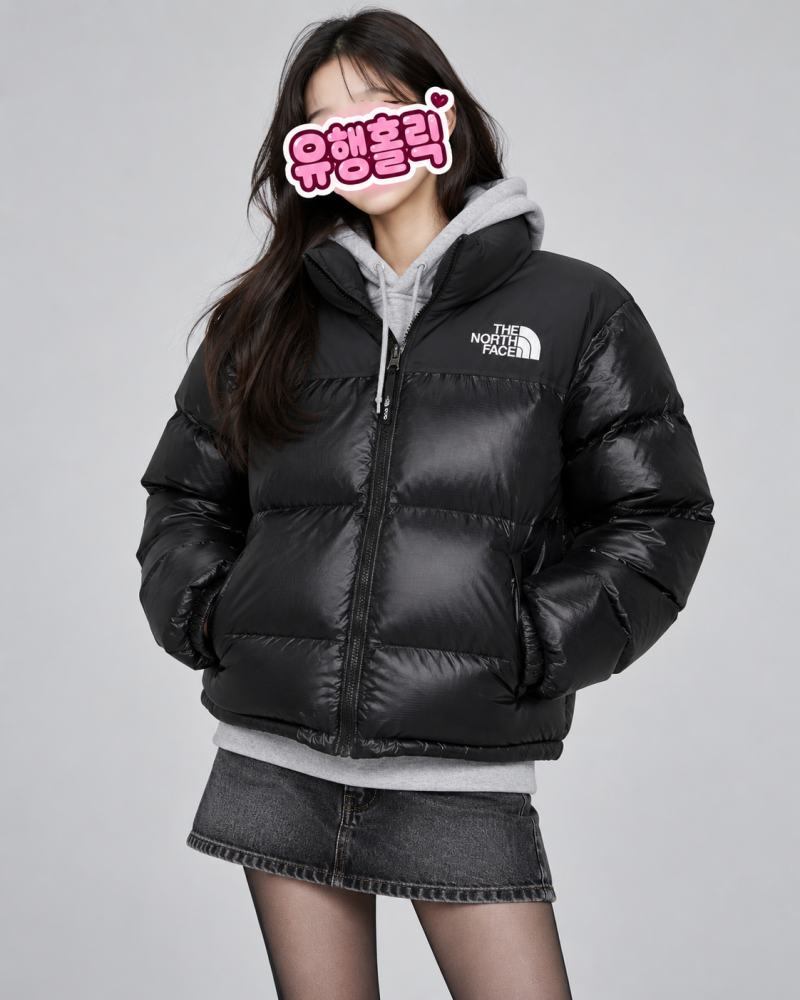 눕시 패딩 노스페이스 1996 레트로 리얼 자켓 리얼블랙 사이즈 후기 XL 착용해보니 NJ1DR65B