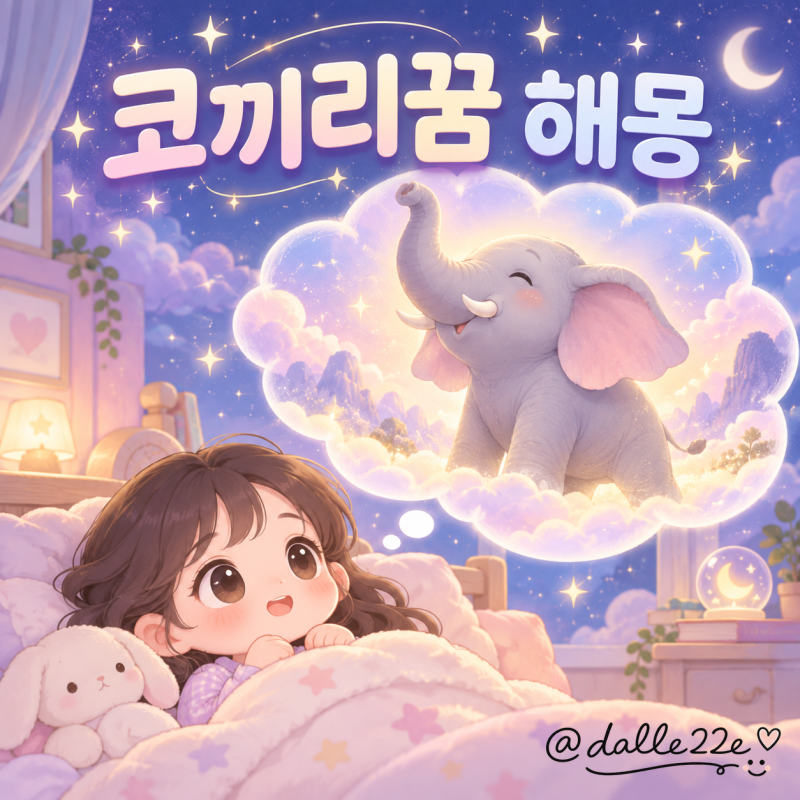 코끼리꿈 해몽 상황별 의미와 길흉 총정리