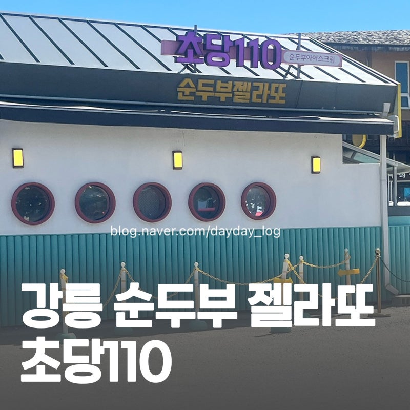 강릉 순두부젤라또 초당110 가격 메뉴 로투스가 제일 맛있었던 솔직후기