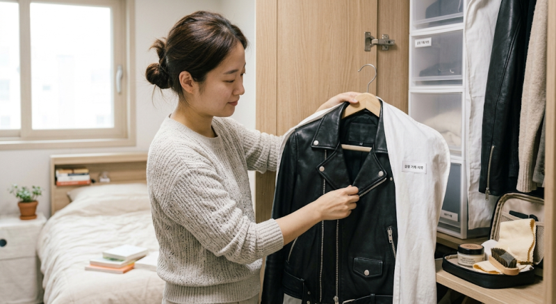 가죽자켓 관리법｜오래 입으려면 꼭 알아야 할 것