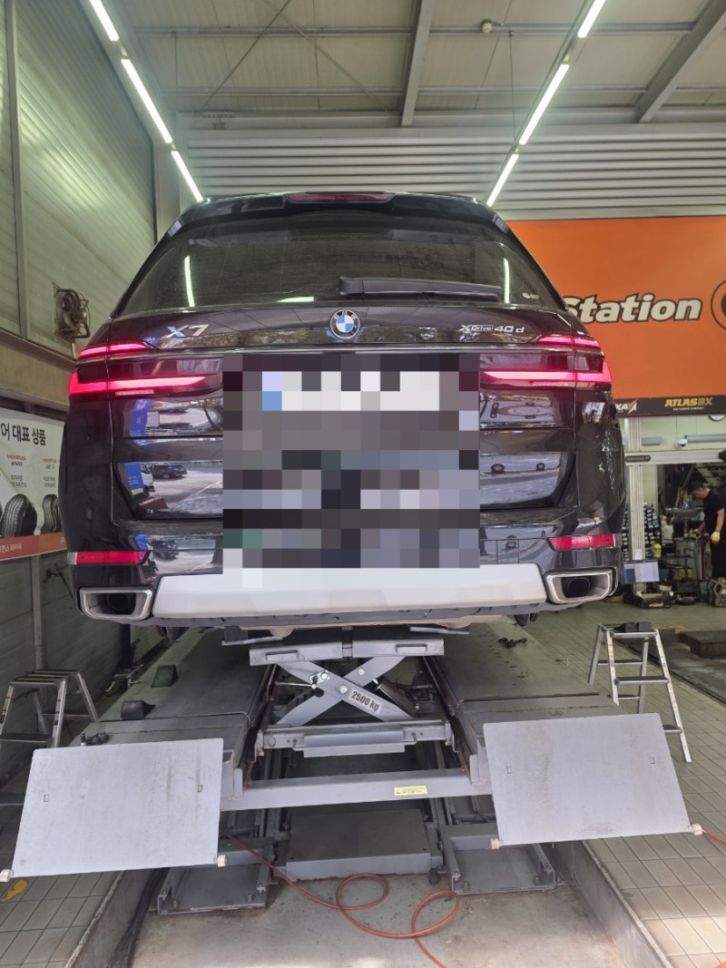 광주 BMW X7 타이어 교체 / 콘티넨탈 DWS06 PLUS 22인치 장착 후기