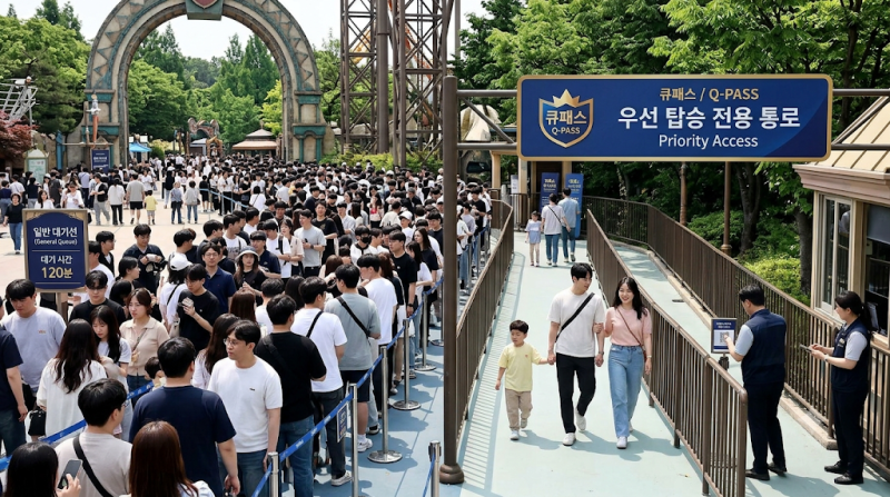 줄 안 서고 바로 타는 법! 에버랜드 큐패스(Q-Pass) 종류·구매 꿀팁 & 스마트줄서기 병행 전략