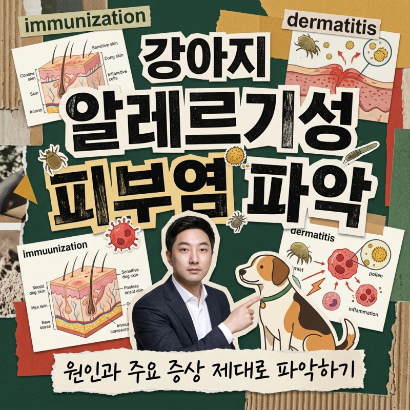 강아지 알레르기성 피부염 원인과 주요 증상 제대로 파악하기