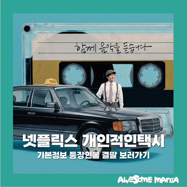 개인적인택시 기본정보 등장인물 결말 보러가기 넷플릭스 힐링 차태현 드라마 추천