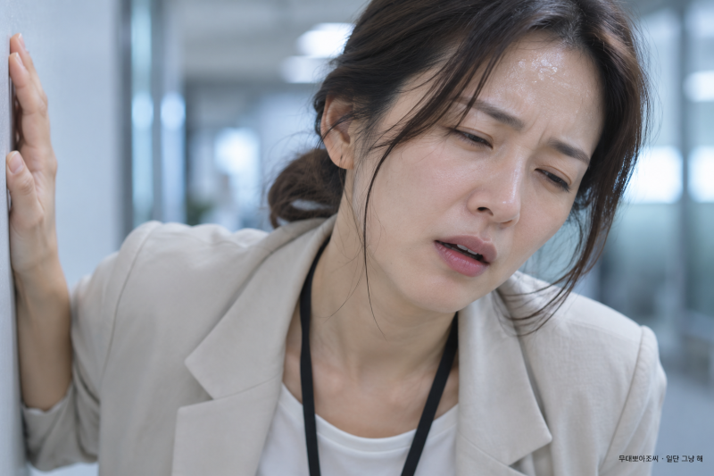 기립성 저혈압 기절 직전 신호 쓰러질 때 대처법 정리