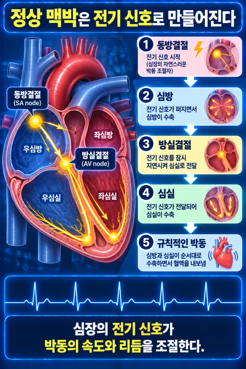 맥박이 불규칙하면 모두 부정맥일까? 건너뛰는 맥박을 구별하는 법