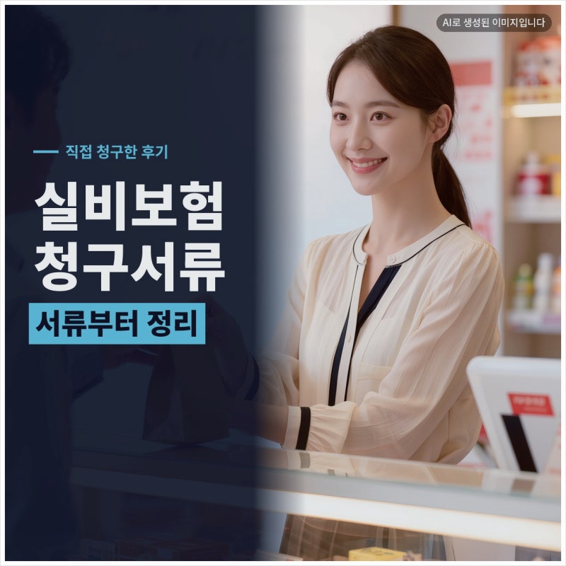 병원비 영수증만 냈다가 보완 요청받은 사연? 실비보험 청구서류 챙기는 팁