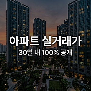 아파트 실거래가 조회 국토교통부 실거래가 공개시스템 1분 확인법