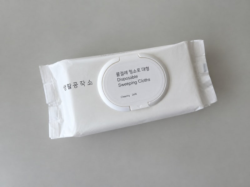 물걸레 청소포 대형 37cm, 생활공작소 스카치브라이트 밀대 사용 후기