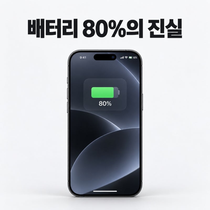아이폰 배터리 80% 제한 3년 실사용 결과, 수명 차이와 반전 팩트
