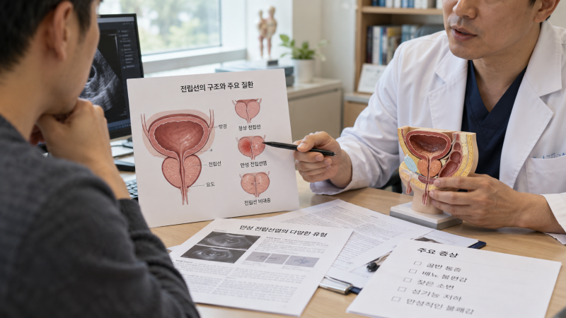만성전립선염 치료 약 먹어도 자꾸 반복된다면? 원인부터 확인하는 방법