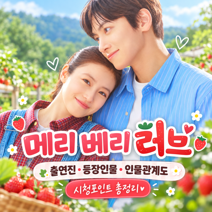 <b>메리 베리 러브</b> 출연진·등장인물·인물관계도｜지창욱×이마다 미....
