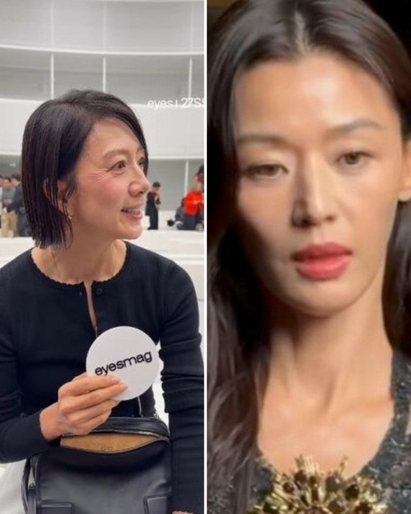 “주름 보이면 급노화?” 59세 김희애 vs 44세 전지현, 같은 날 다른 컷 보니..