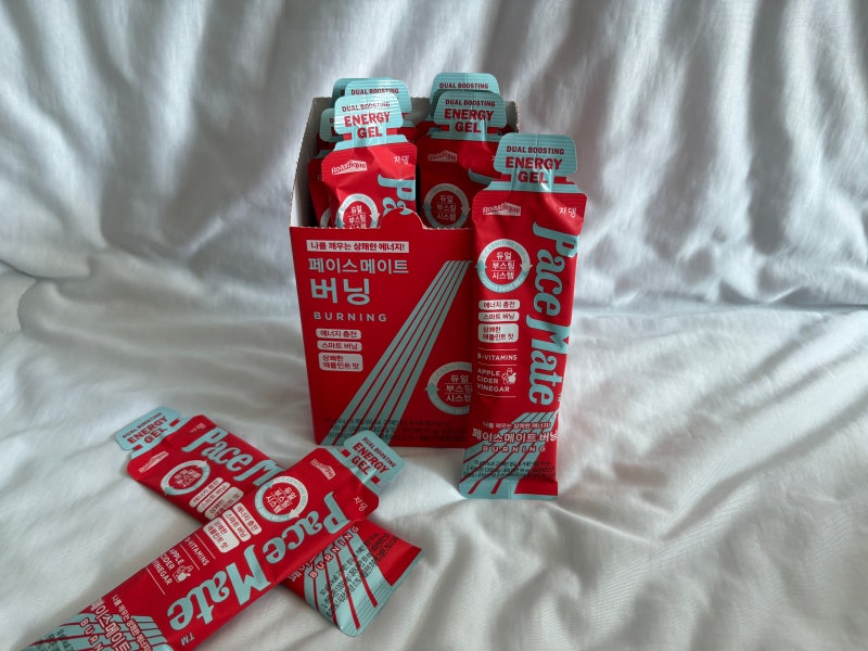 러닝 전 먹는 에너지젤 추천 | 페이스메이트 버닝 990원 할인 후기