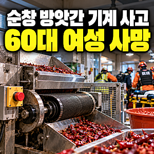순창 방앗간서 60대 여성 기계에 끼여 사망, 앞치마가 벨트에 빨려 들어가..