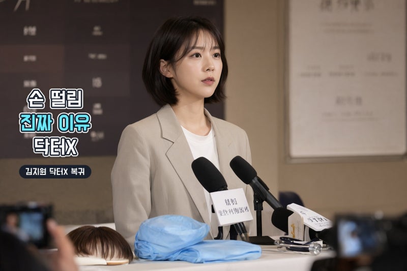 김지원 닥터X 복귀 손 떨림 발언, 건강 이상 아닌 긴장 고백으로 봐야 하는 이유