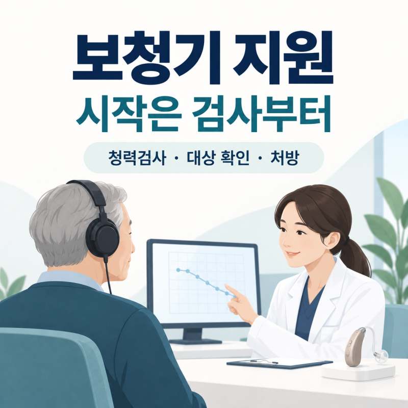 보청기 국가보조금 최대 얼마? 청각장애 등록·구입·사후관리 신청 순서