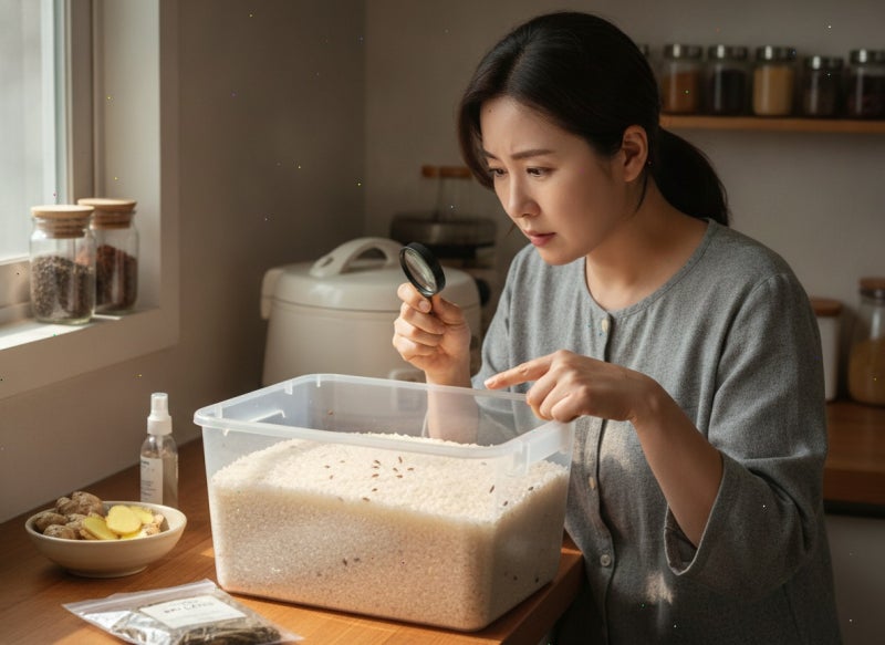쌀벌레 생겼을 때 당황하지 않고 바로 대처하는 법