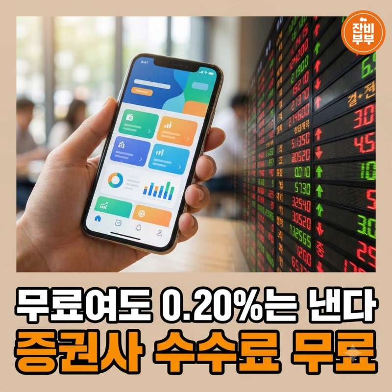 증권사 수수료 무료 이벤트 평생 유관기관