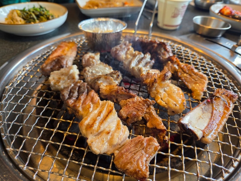 경산 맛집_전원 숯불, 생돼지갈비 맛집 추천