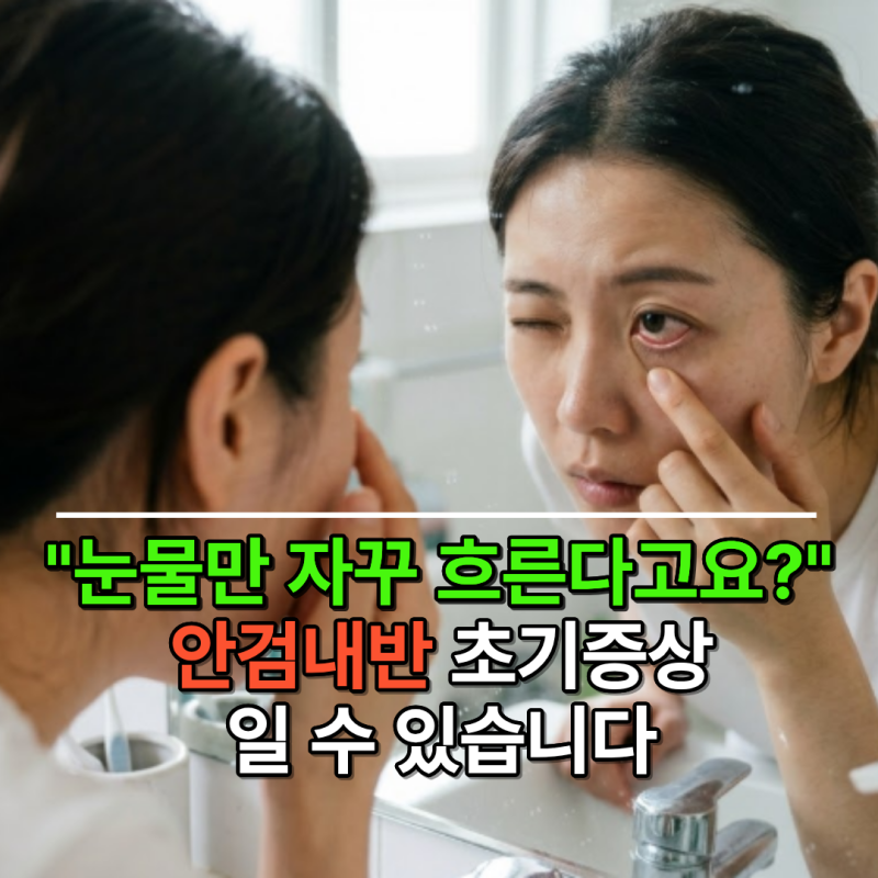 "안검내반이면 무조건 수술해야 할까?" 성인 유아 치료 결정 전 고려해야 할 5가지