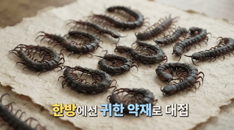 염증 완화를 돕는 왕지네의 효능과 섭취법