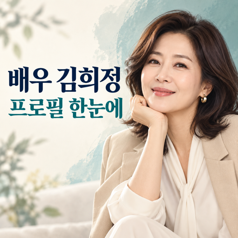 배우 김희정 프로필, 나이·결혼·조카 이야기와 ‘엄마가 미쳤어요’ 조미미 역