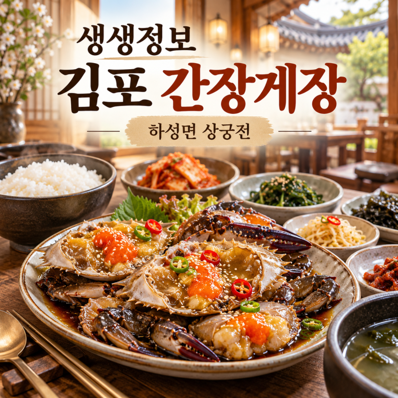 2TV 생생정보 김포 간장게장 정식 어디?｜하성면 상궁전 구 소쇄원간장게장