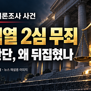 윤석열 ‘명태균 여론조사’ 2심 무죄…1심과 판단이 달라진 핵심 쟁점