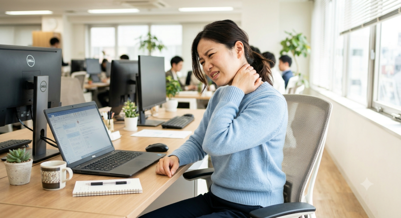 목통증이 불러오는 경추성두통, 목디스크 초기 증상부터 원인 치료