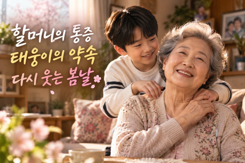 트로트 신동 김태웅 할머니의 허리방사통, 척추관협착증 원인과 치료 시 주의점