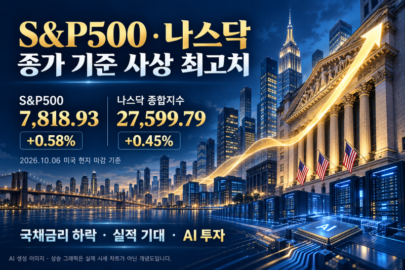 S&P500·나스닥 사상 최고치 경신, 미국 증시 상승 이유와 앞으로 볼 지표는?