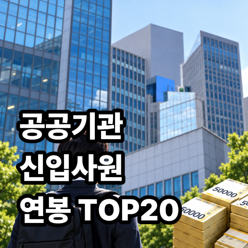 "공기업이면 무조건 많이 받을까?" 공공기관 300곳 신입 초봉 1위부터 20위까지의 충격적인 반....