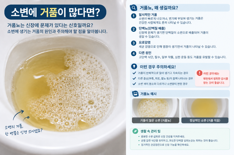 소변 색깔로 보는 건강 상태, 진한 노란색부터 콜라색까지 괜찮을까?