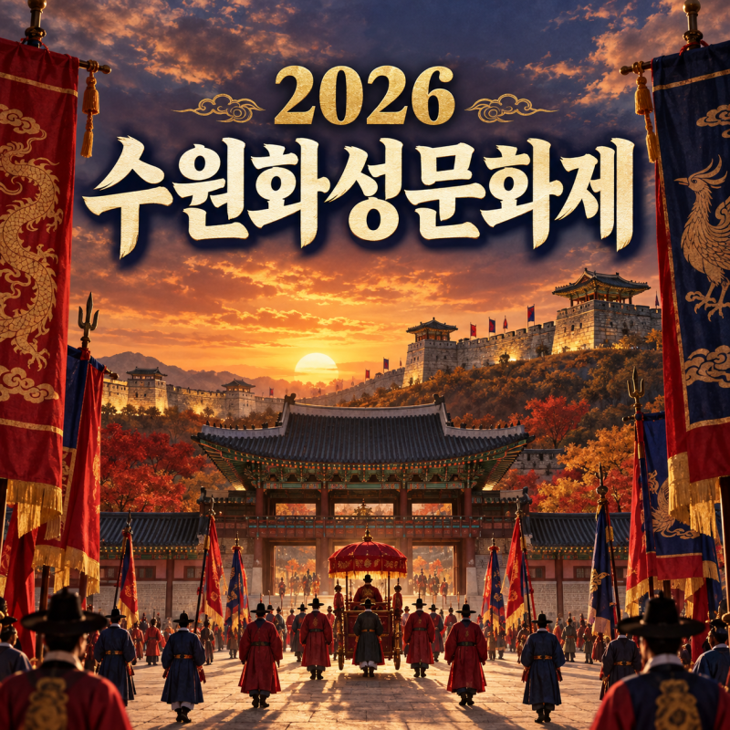 2026 수원화성문화제 기본정보/일정/야조/선유몽/예약/주차 총정리