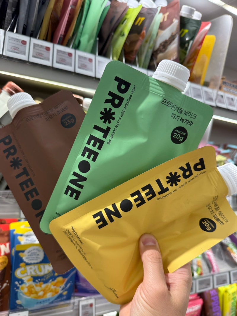 올리브영 판교카카오점 프로틴 쉐이크 총정리 | 가격, 단백질 비교