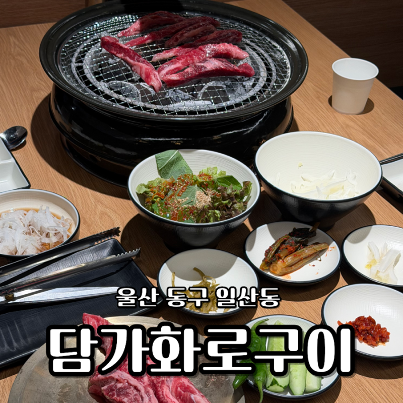 일산 해수욕장 맛집 담가화로구이, 울산 동구 소고기 맛집 소주 3천원