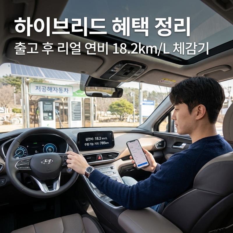 하이브리드 자동차 혜택 2026 총정리: 세금 감면부터 주차장 할인까지