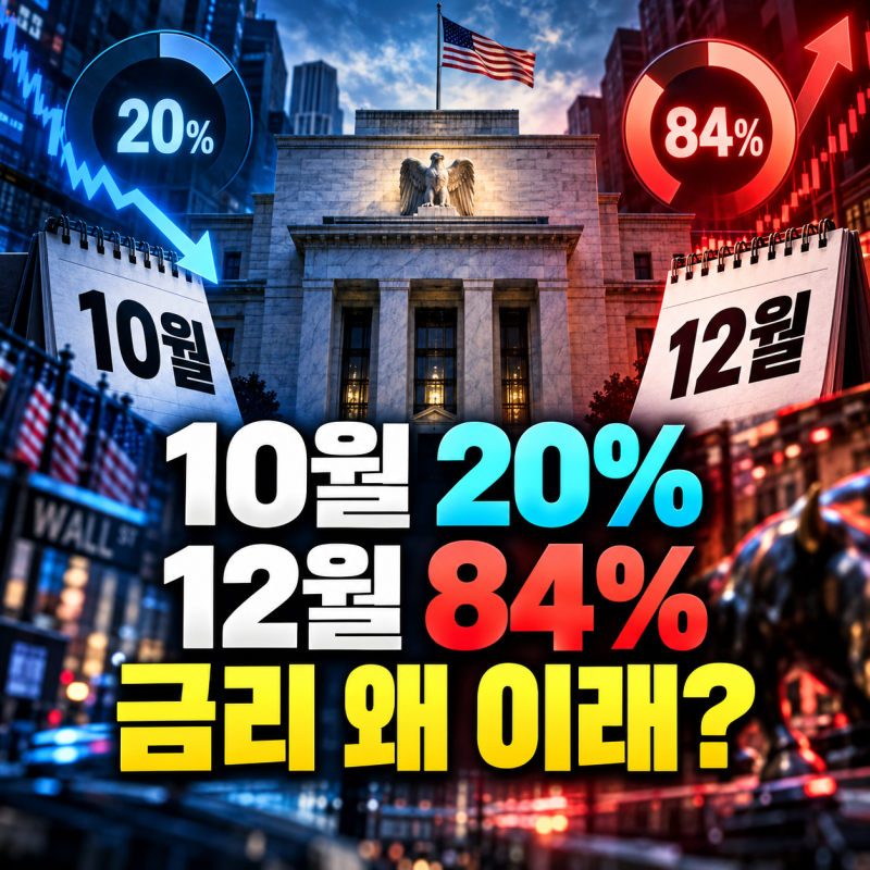 미국 금리인상 확률 “10월 20%, 12월 84%?” 한 달 차이인데 왜 뒤집혔나