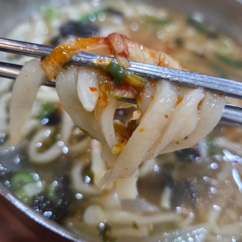 수원 남문시장 맛집 착한가격업소 통큰칼국수