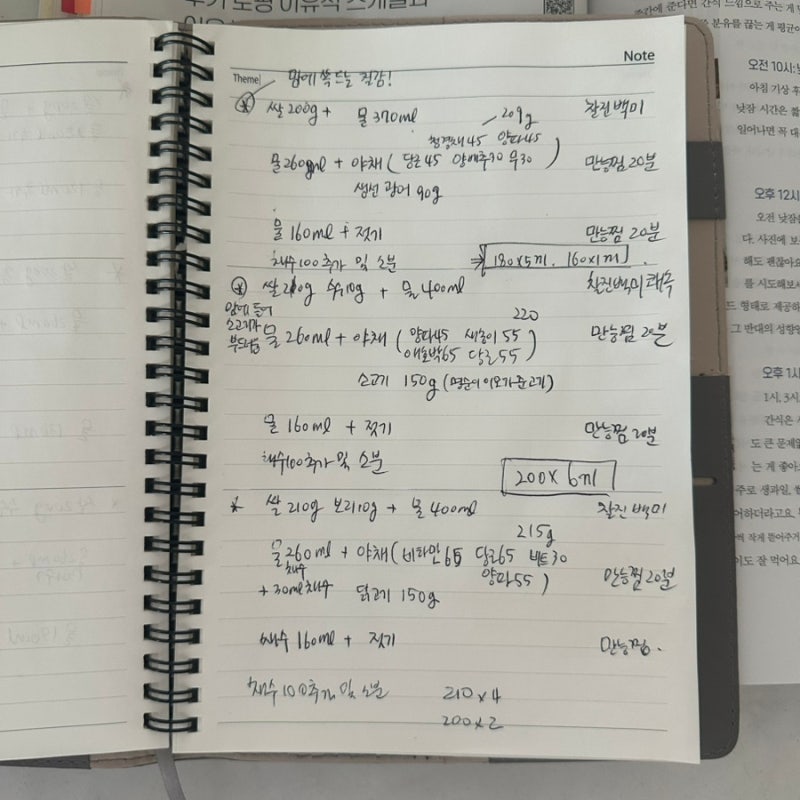 후기 밥솥이유식 with쿠첸브레인6인용