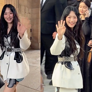 "재혼 황후 찍더니.." 파리에서도 진짜 황후 같다는 신민아 패션