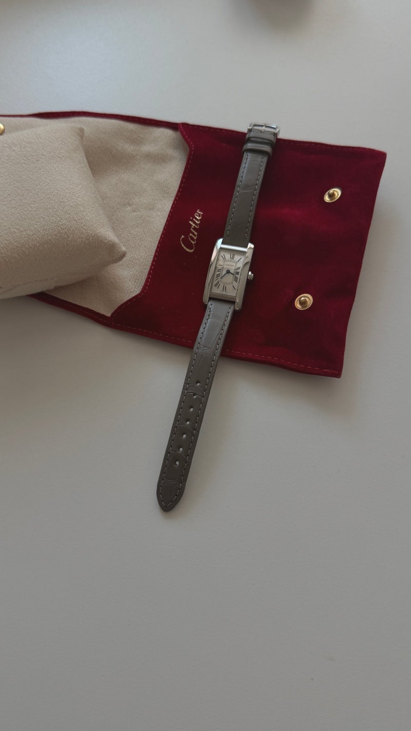 cartier 까르띠에 탱크아메리칸 스트랩 교체 후기 (꼭 챙겨야할 꿀팁도)