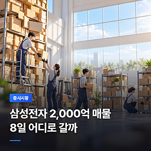 반도체 ETF 리밸런싱 8일 집중, 삼성전자 2,000억 매물은 어디로 갈까